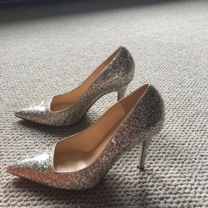Kate Spade lollipop glitter pumps size 8